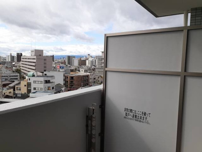 【バルコニー】 | グラース滝井 | お洗濯にも便利なバルコニー付き