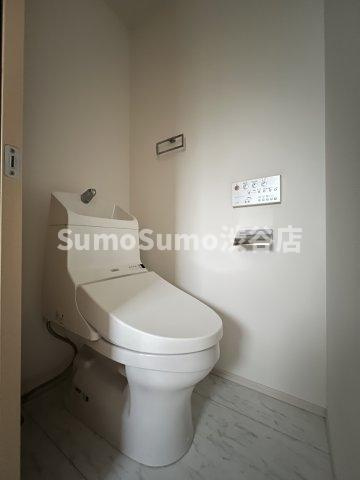 パールハウスⅡのトイレ|清潔感のあるトイレです
