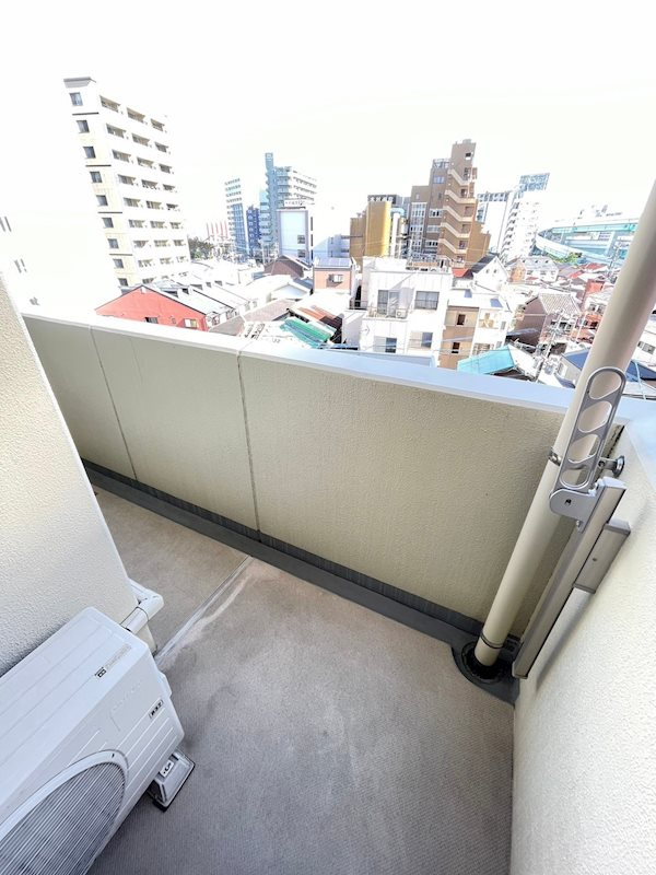 ビエネスタ千代県庁口のバルコニー