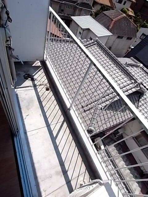 甲子園ピースのバルコニー