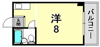 甲子園ピースの間取り