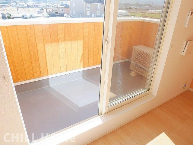 パストラルⅡのバルコニー|当社、チルホームのHPもご覧ください(^^)/物件情報多数♪