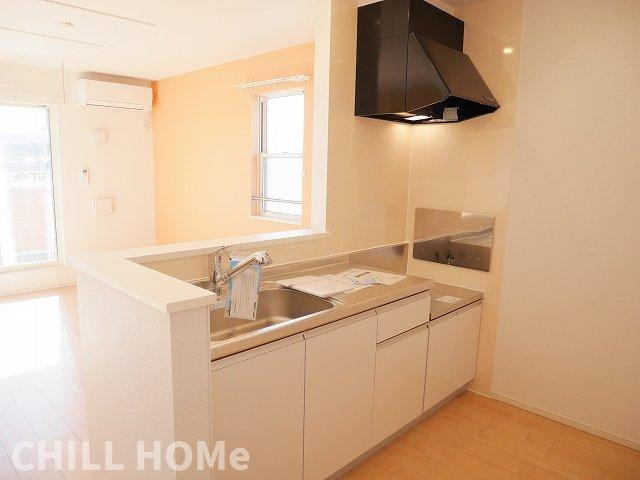 パストラルⅡのキッチン|当社、チルホームのHPもご覧ください(^^)/物件情報多数♪