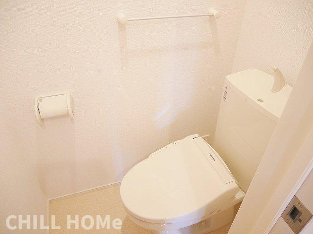パストラルⅡのトイレ|当社、チルホームのHPもご覧ください(^^)/物件情報多数♪