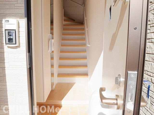 パストラルⅡの玄関|当社、チルホームのHPもご覧ください(^^)/物件情報多数♪