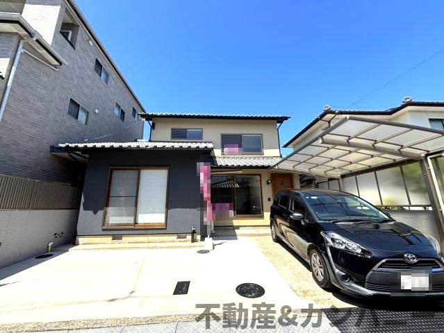 富久町の中古のおうち　松山市富久町の中古戸建の外観|落ち着いた雰囲気の外観です