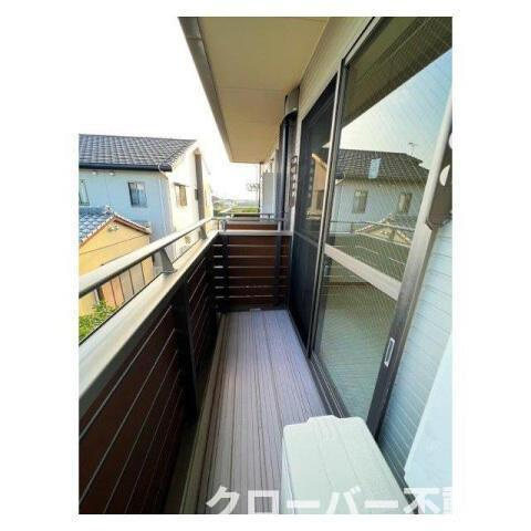 アヴァンセ田村のバルコニー