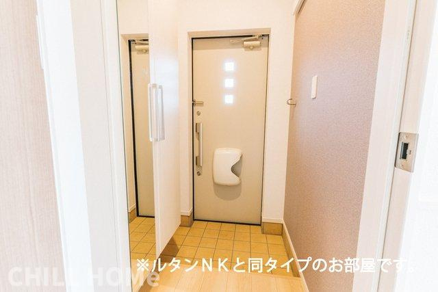 ジュライ・玉泉の玄関|当社、チルホームのHPもご覧ください(^^)/物件情報多数♪