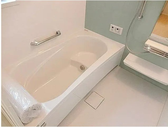 大阪府堺市堺区1棟投資アパート「満室」「築浅」「パナホーム建築」の浴室