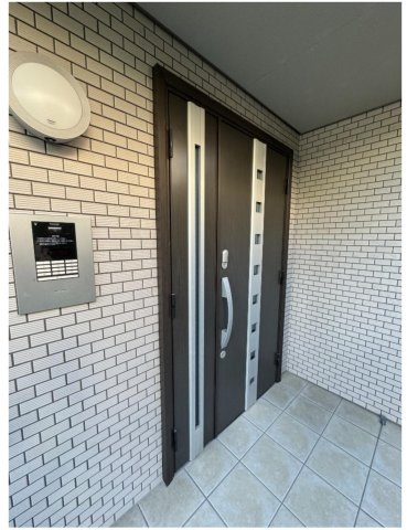 大阪府堺市堺区1棟投資アパート「満室」「築浅」「パナホーム建築」の玄関
