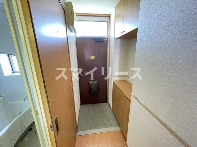 グリーンビレッジⅡの玄関
