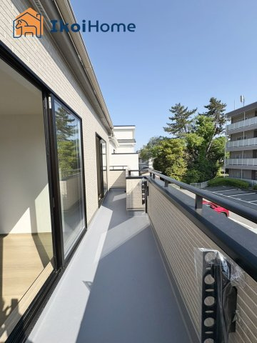 明石市二見町東二見　全7棟1期　E号棟　新築戸建のバルコニー|【ホームページに現地動画掲載中】●年中無休：当日予約可●バルコニーには屋根はございません！