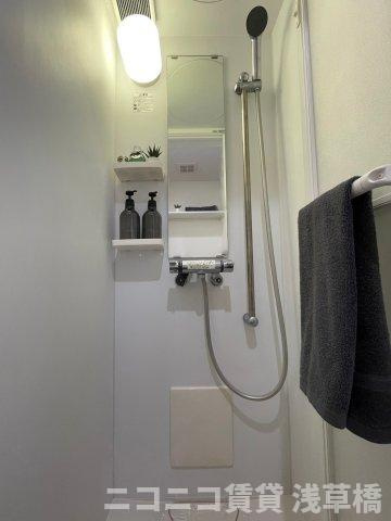 AVAND神楽坂のシャワールーム|別号室イメージの為、現状を優先致します。