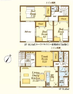 川越市諏訪町の新築一戸建
