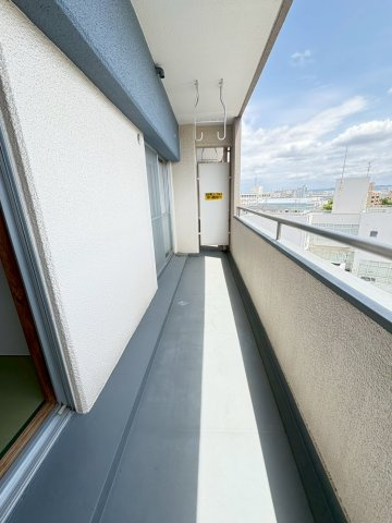 第２三宅コーポのバルコニー