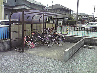 【その他共用部分】 | サニーハウス　森 | 駐輪場です