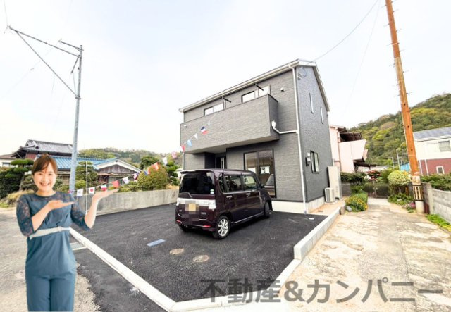 クレイドルガーデン北吉田第2－1号棟　松山市北吉田町の新築戸建の外観|物件の外観です