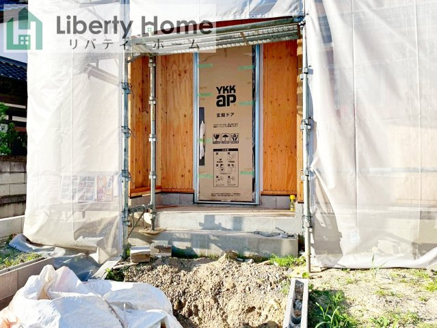 日立市川尻町第7　新築戸建　1号棟のエントランス