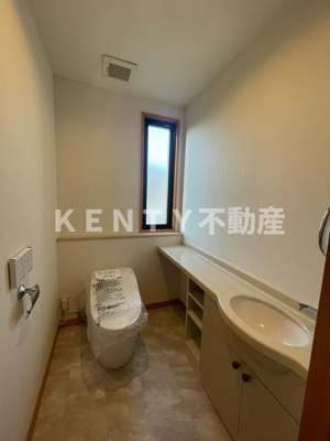 【トイレ】 | 山王３丁目３８戸建て | シンプルで使いやすいトイレです