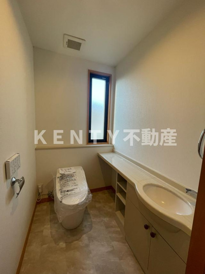 【トイレ】 | 山王３丁目３８戸建て | シンプルで使いやすいトイレです