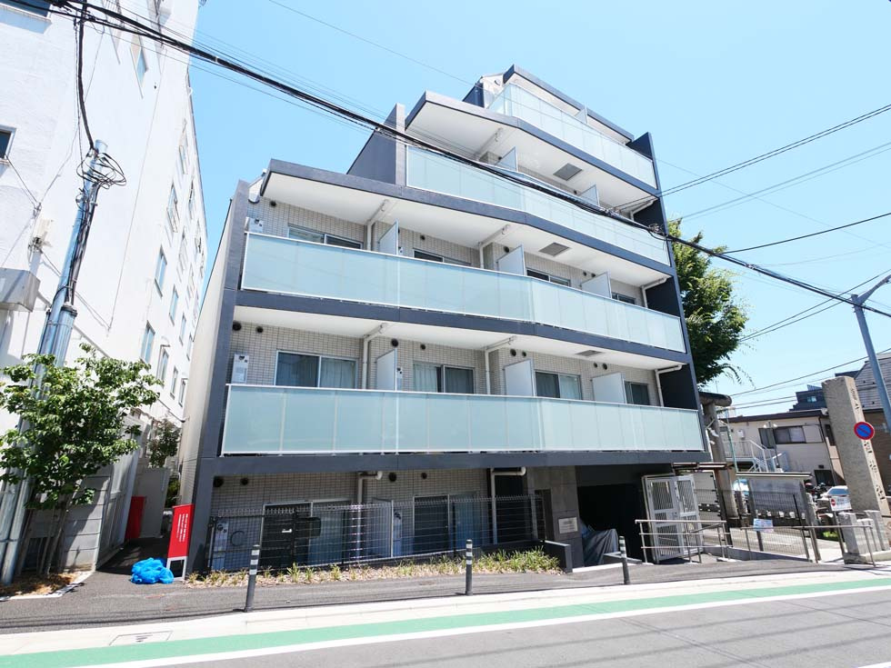 ハーモニーレジデンス品川大井町の外観|おしゃれな外観です