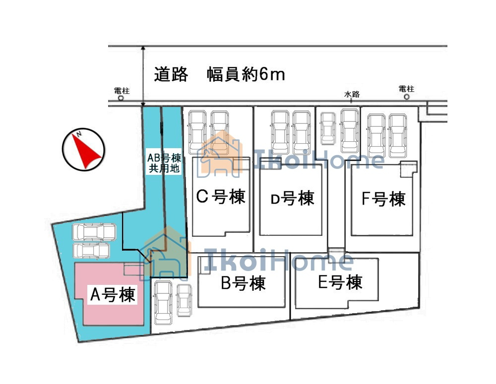 明石市二見町東二見1310-10　全6棟A号棟　新築戸建のその他|【ホームページに現地動画掲載中】●年中無休：当日予約可●全6棟の分譲地！全棟完成済で随時ご内覧可能♪