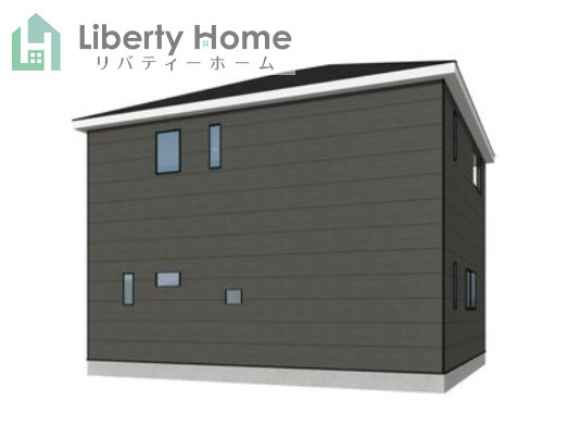 日立市川尻町第7　新築戸建　2号棟の完成予想図