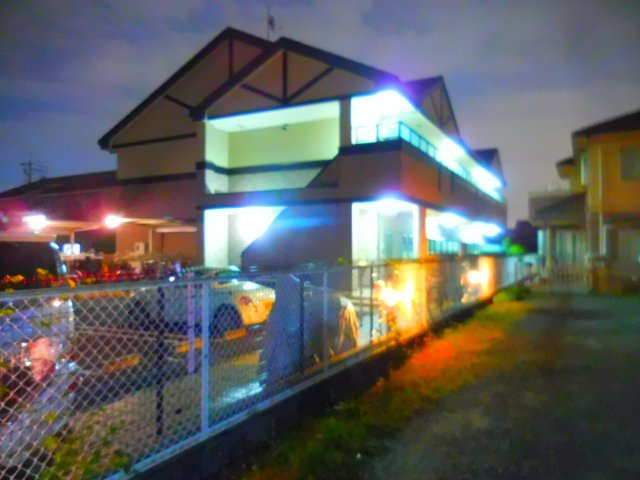 高槻市郡家新町のアパートの外観