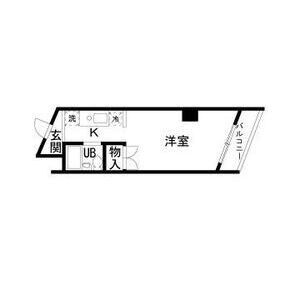 ノーサレンダー　名古屋市賃貸　仲介手数料無料の間取り