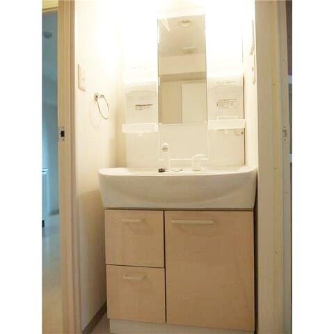 Villa Borgheseの洗面所|シャワー付き洗面台♪