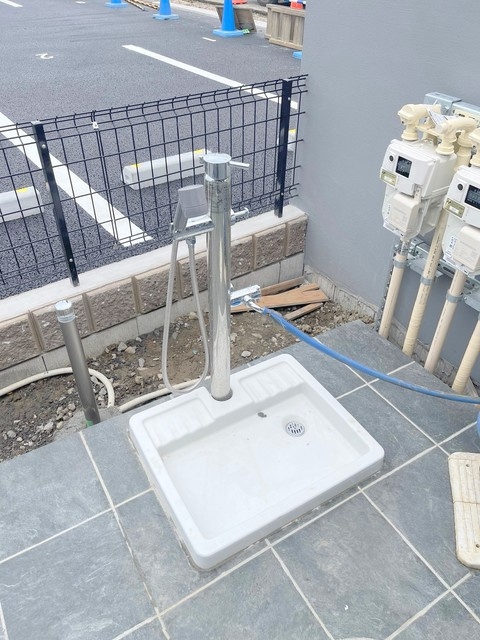 シェリーココのその他共用部分|ペット足洗い場