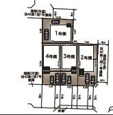 クレイドルガーデン熊本市東区水源第２-３号棟の区画図