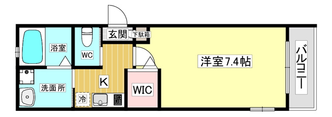 【間取り】 | ワコーレヴィータ甲東園