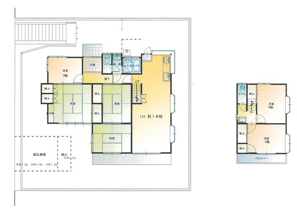 太秦緑が丘　中古一戸建ての間取り|間取り図はいかがですか？ご希望を叶える間取りですか？リビングの広さは？水回りの位置は？カウンターキッチン？など色々な情報が集約されています。弊社ではリフォームなどのご相談も承っております。