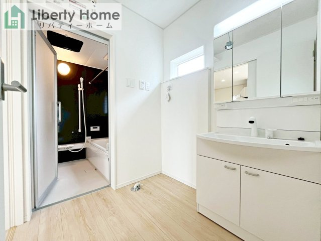 笠間市鯉淵第9　新築戸建　2号棟の脱衣所