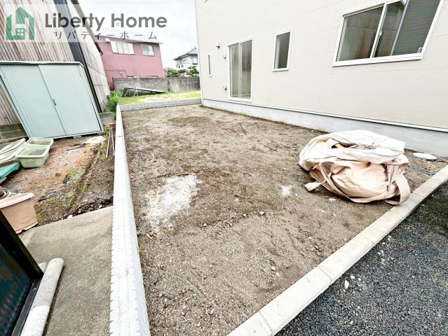笠間市鯉淵第9　新築戸建　2号棟の庭