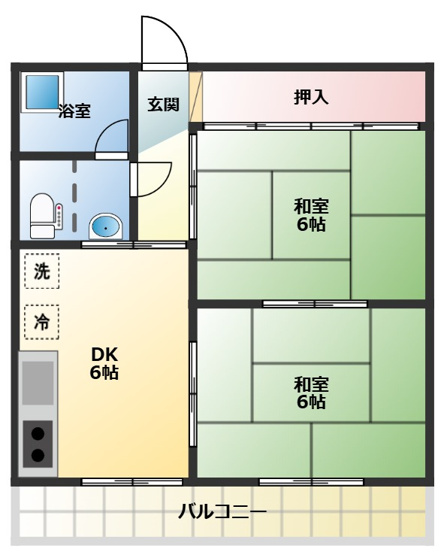 【間取り】 | 令和荘