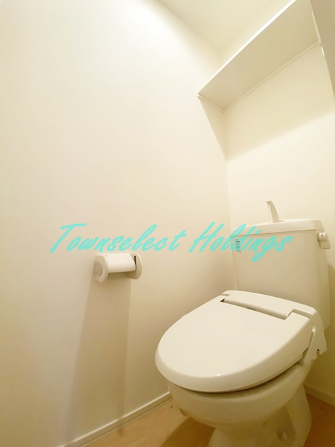 藤沢市鵠沼海岸６丁目のアパートのトイレ|清潔感のあるトイレです