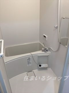 広島市安佐北区口田南１丁目のアパートの浴室|追い焚き・浴室暖房乾燥機あり