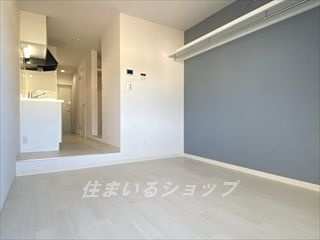 広島市安佐北区口田南１丁目のアパートの寝室