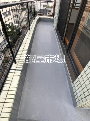 プエルト西日暮里のバルコニー