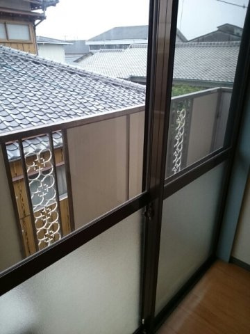 サンハイツ三潴のバルコニー