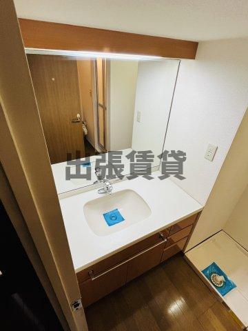 仲介手数料０円！アル・ドゥ・6の洗面所