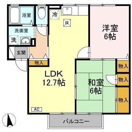 ラ・モールの間取り