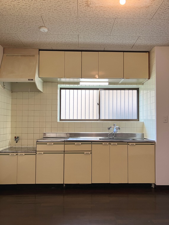駒岡テラスハウス２号棟のキッチン