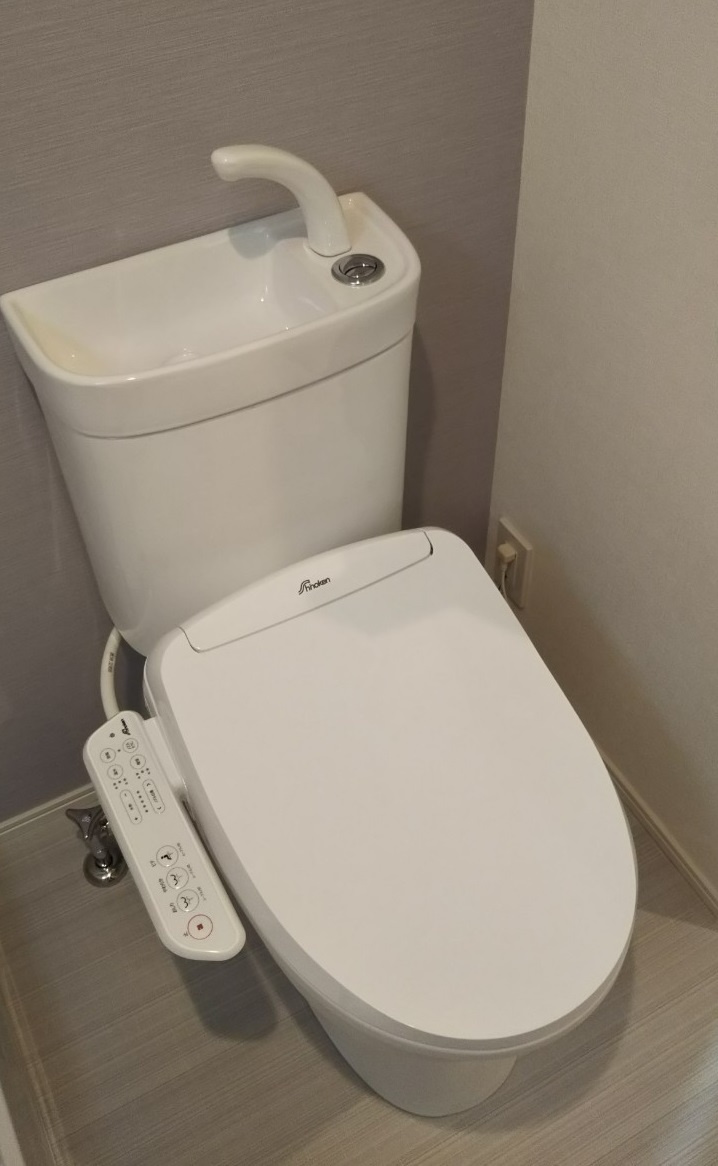 ハーモニーテラスイーストのトイレ