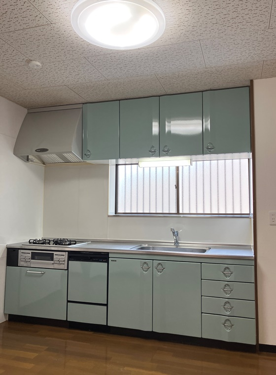 駒岡テラスハウス１号棟のキッチン