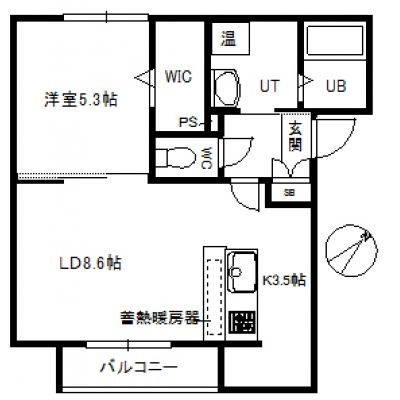 ルソレイユの間取り