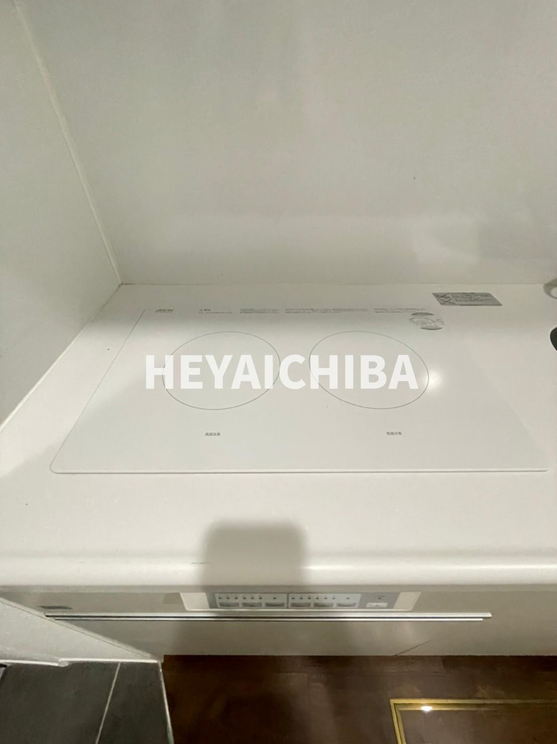 Glanpark池之端のキッチン|IH2口コンロ