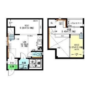 Velo Komotohonmachi(ヴェロコモトホンマチ)　名古屋市賃貸　仲介手数料無料の間取り